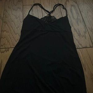 Simple slip dress or mini dress